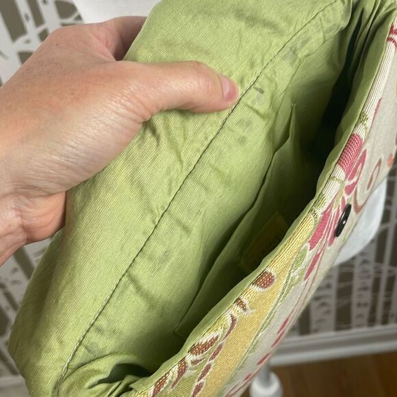 Custom Made Frida Kahlo Floral Tapestry Envelope Clutch - Picture 7 of 10